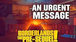 An Urgent Message | Borderlands: The Pre-Sequel | As Claptrap, Walkthrough, Gameplay, No Commentary
