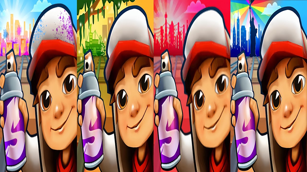 Subway Surfers : Mumbai 2025 🆚 New Orleans 2024 🆚 Tokyo 2023 🆚 New York 2023
