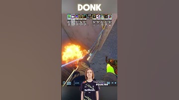 Insane aim ace by donk #cs2 #mirage #ace #aim #faceit