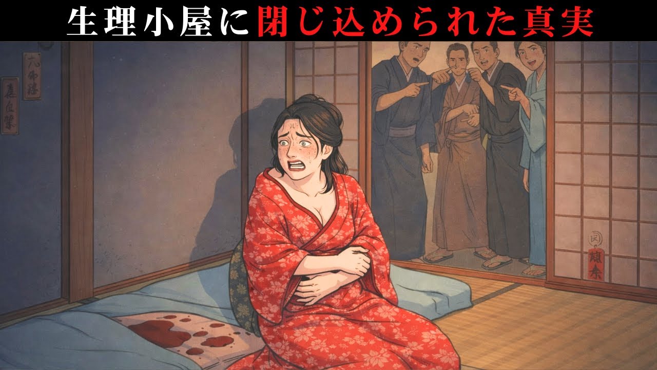 江戸女性の「月経」はタブーだった。なぜ生理は穢れとされたのか？【歴史解説】【江戸好奇心】