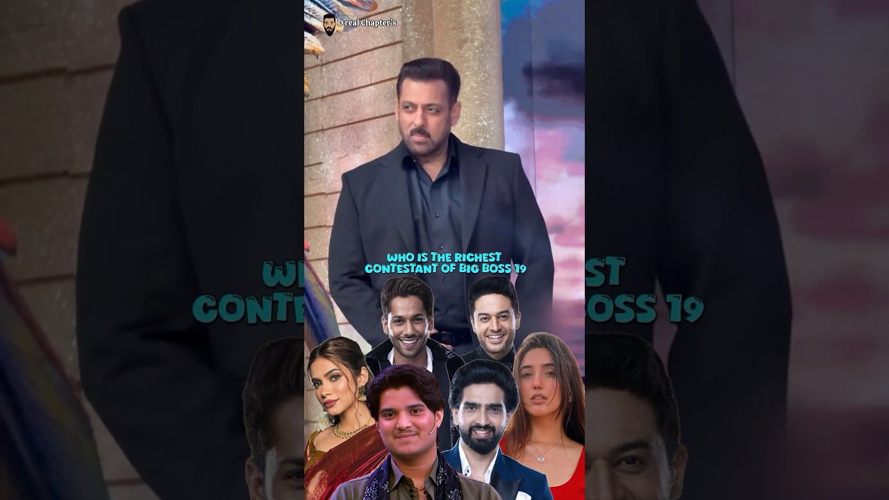 Richest Contestant of Biggboss 19 