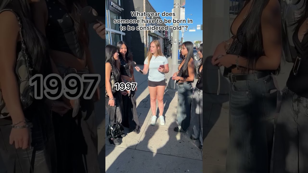 What Year Does Someone Have To Be Born In Considered Old Streetinterview Genz Millenial