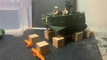 Warthog rc conversion obstacle course