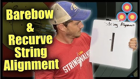 String Alignment Basics for Recurve & Barebow Archery | The BEST place to put your string alignment