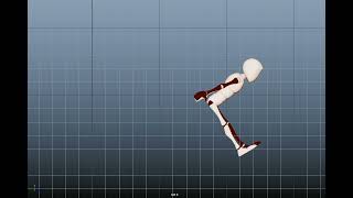 3D Forward Jump Animation In Maya (Side Angle)