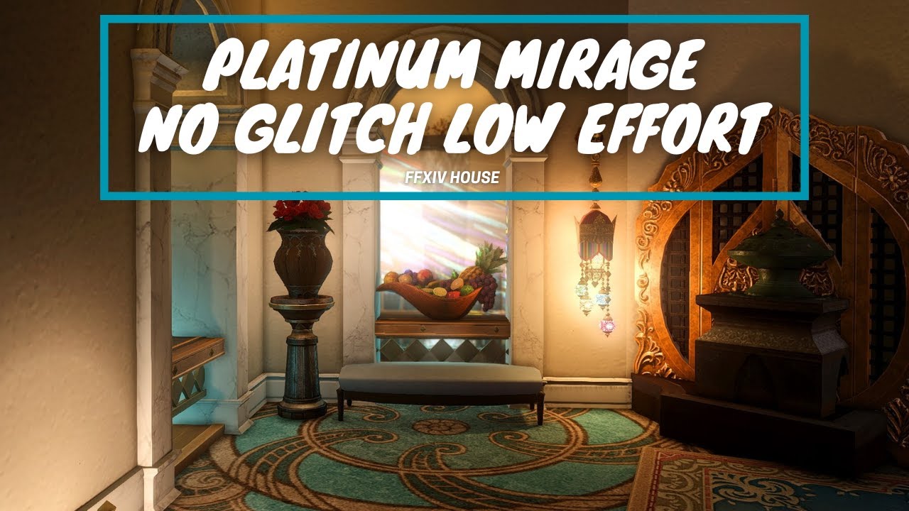 [FFXIV] No glitch used Platinum mirage APT (tutorial included