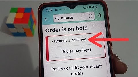 Payment is declined in Amazon ? #Suniltechie