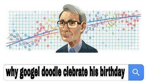 Who was Hirotugu Akaike || on Google Doodle