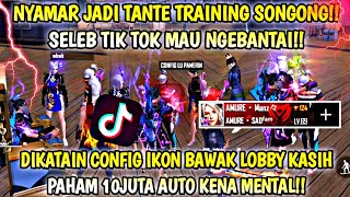 NYAMAR JADI TANTE TRAINING SONGONG!! SELEB TIK TOK MAU NGEBANTAI MALA KEBANTAI!! KASIH PAHAM 10JUTA