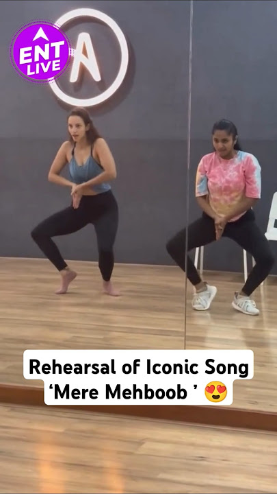 Tripti Dimri Practicing dance for the ‘Mere Mehboob ’ song of her upcoming Movie.