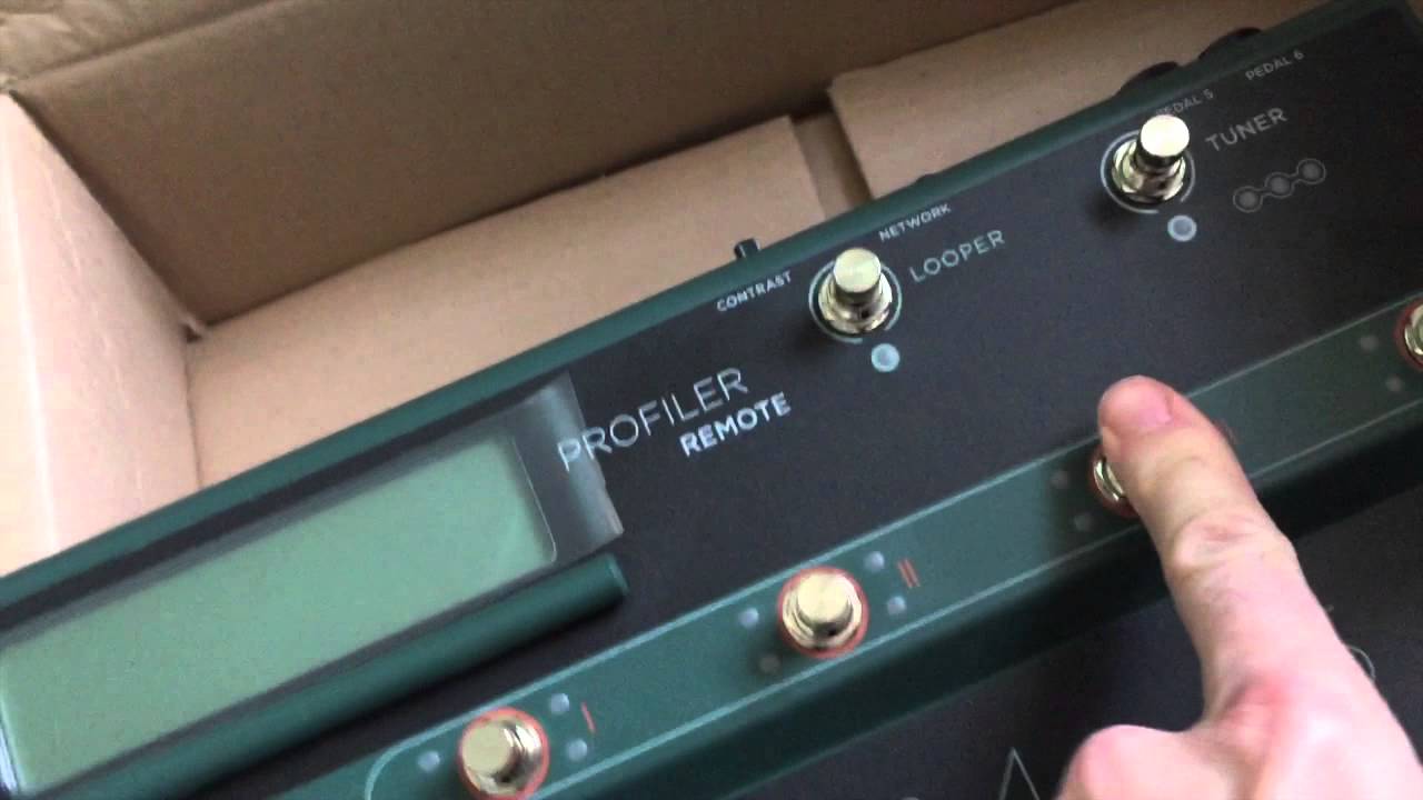 Kemper Profiler Remote Unboxing - YouTube