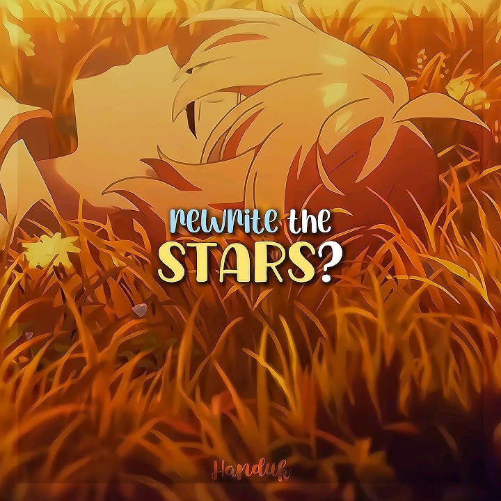 Aether and Lumine edit || Rewrite The Stars (cover by Shania Yan) || Read desc! ||