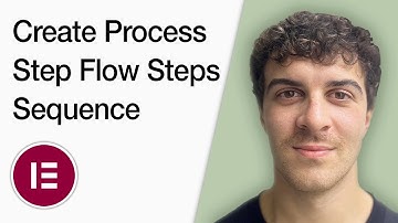 How To Create Process Step Flow Steps Sequence Chain Section Using Elementor Widget (Full 2025Guide)