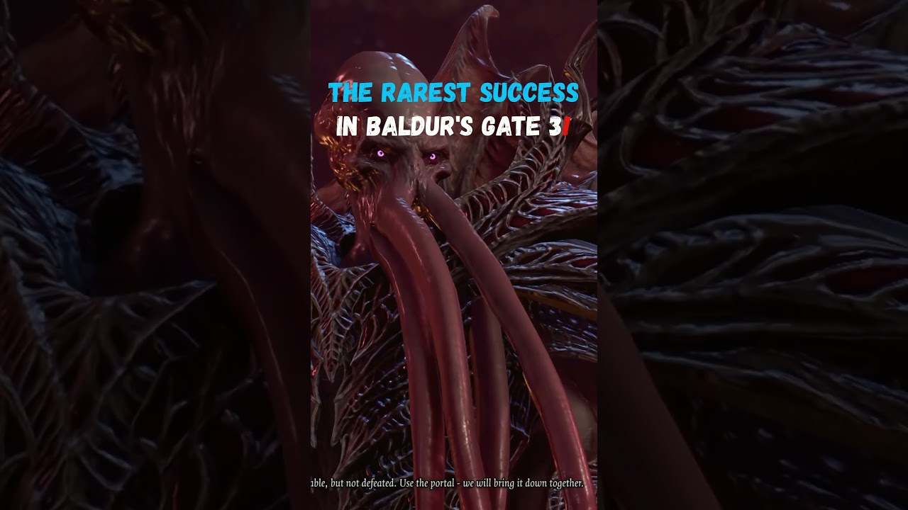 The Rarest Success in Baldur's Gate 3 | Natural 20 Against DC 99