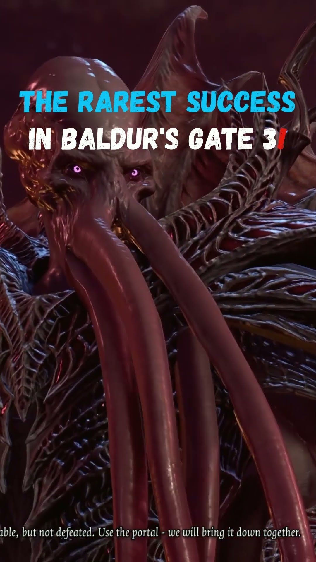 The Rarest Success in Baldur's Gate 3 | Natural 20 Against DC 99