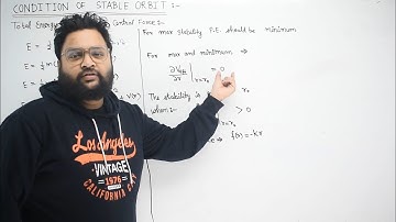 condition of stable orbit || Stability | effective potential of central force | Classical Mechanics