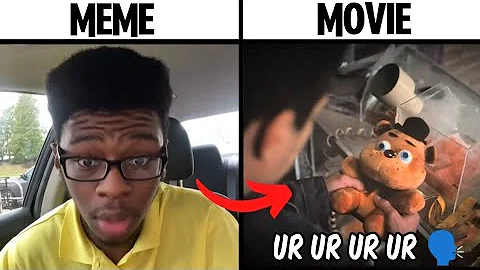 Freddy Fazbear Ur Ur Ur Ur Meme Original vs Movie
