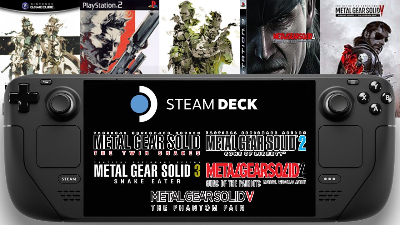 Metal Gear Solid Steam Deck YouTube