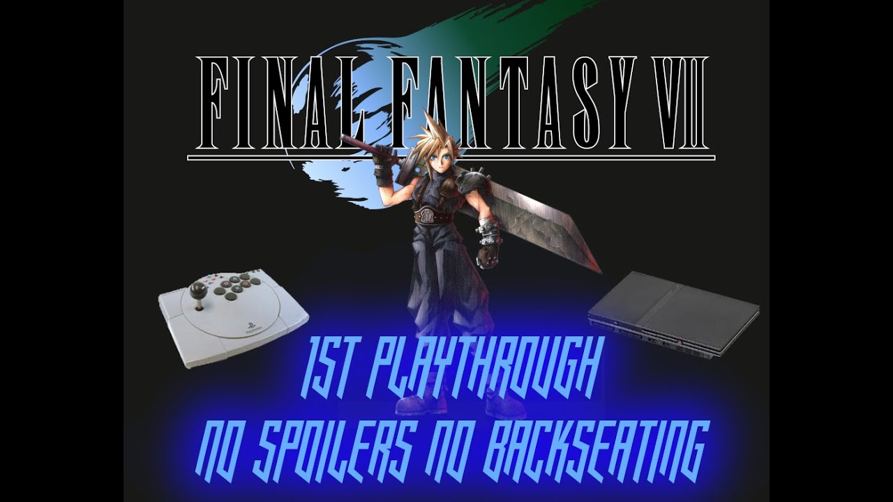 Bone Fantasy VII | Final Fantasy VII - No Help (Day 5) | Real Hardware - PS2 Slim/PS1 Arcade Stick |