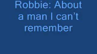 Video thumbnail of "Robbie Williams and Gary Barlow - Shame Video Lyrics.wmv"