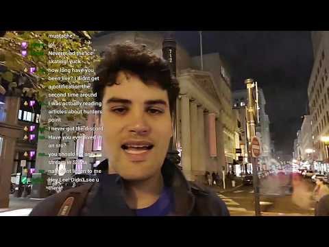 "Lost Stream" 11-9-2019 Giving Socks Again to the Homeless in San Francisco