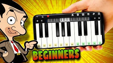 MR.Bean Animated Series | Theme Song | Easy Piano Tutorial | Beginners Level