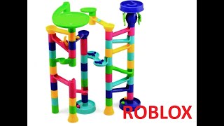 Stavím si kuličkovou dráhu v Robloxu - Roblox - (Marble Run)