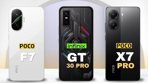 Poco F7 vs Poco x7 Pro vs Infinix GT 30 Pro ⚡ *Full Comparison | Under 30K Best Gaming Phone