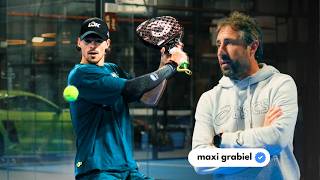 MEJORO MI VOLEA DE REVÉS CON MAXI GRABIEL 