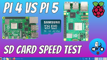 Raspberry Pi 5 Vs Pi 4. micro sd speed tests