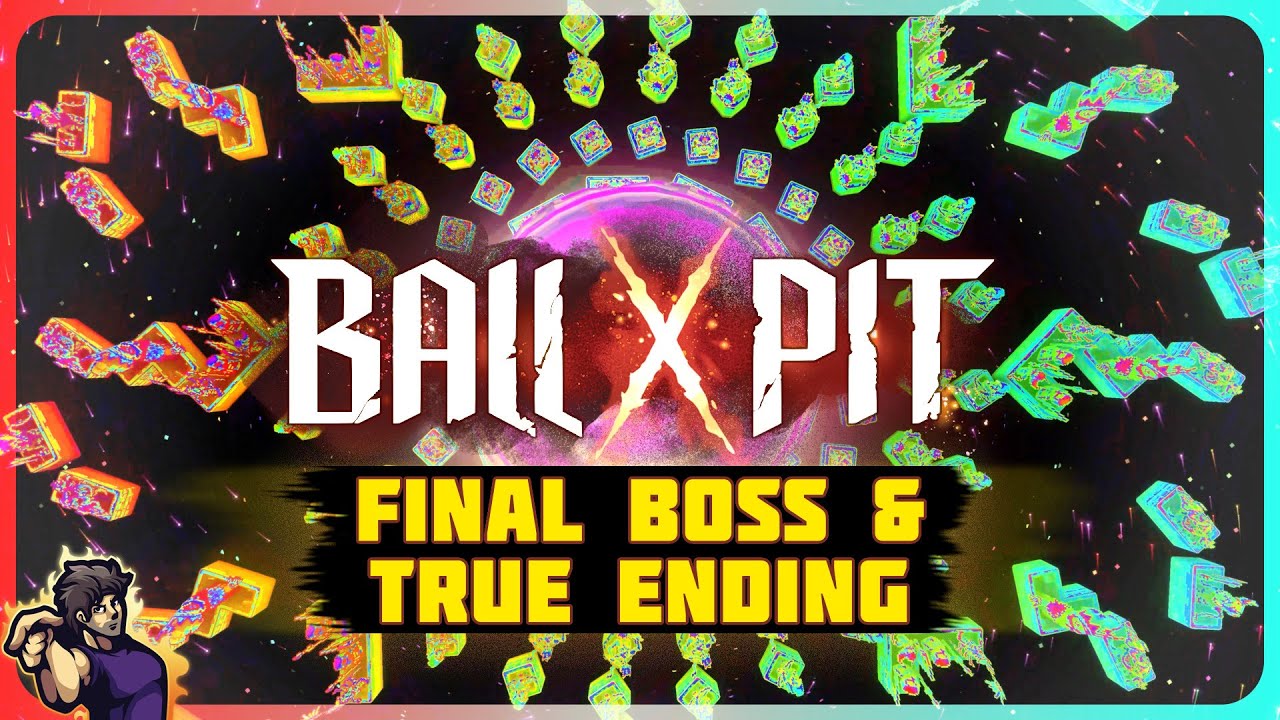 BALL x PIT - Final Boss and True Ending (60FPS No Commentary)