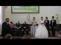 Христианская свадьба | Илья и Ирина | Часть 1 сочетание