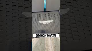 This Is What Comes With The Aston Martin Valhalla #astonmartin #valhalla #emblem #titanium #shorts