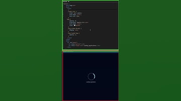 🎨 HTML & CSS Loader Animation  #coding  #programming #javascript  #pythoncoding