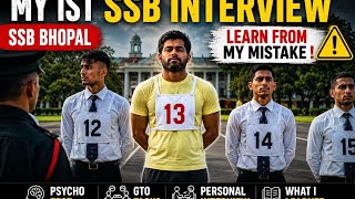 My 1st ssb interview experience|21 SSB Bhopal |Lakshay| #upsc #ssbinterview #aspirants