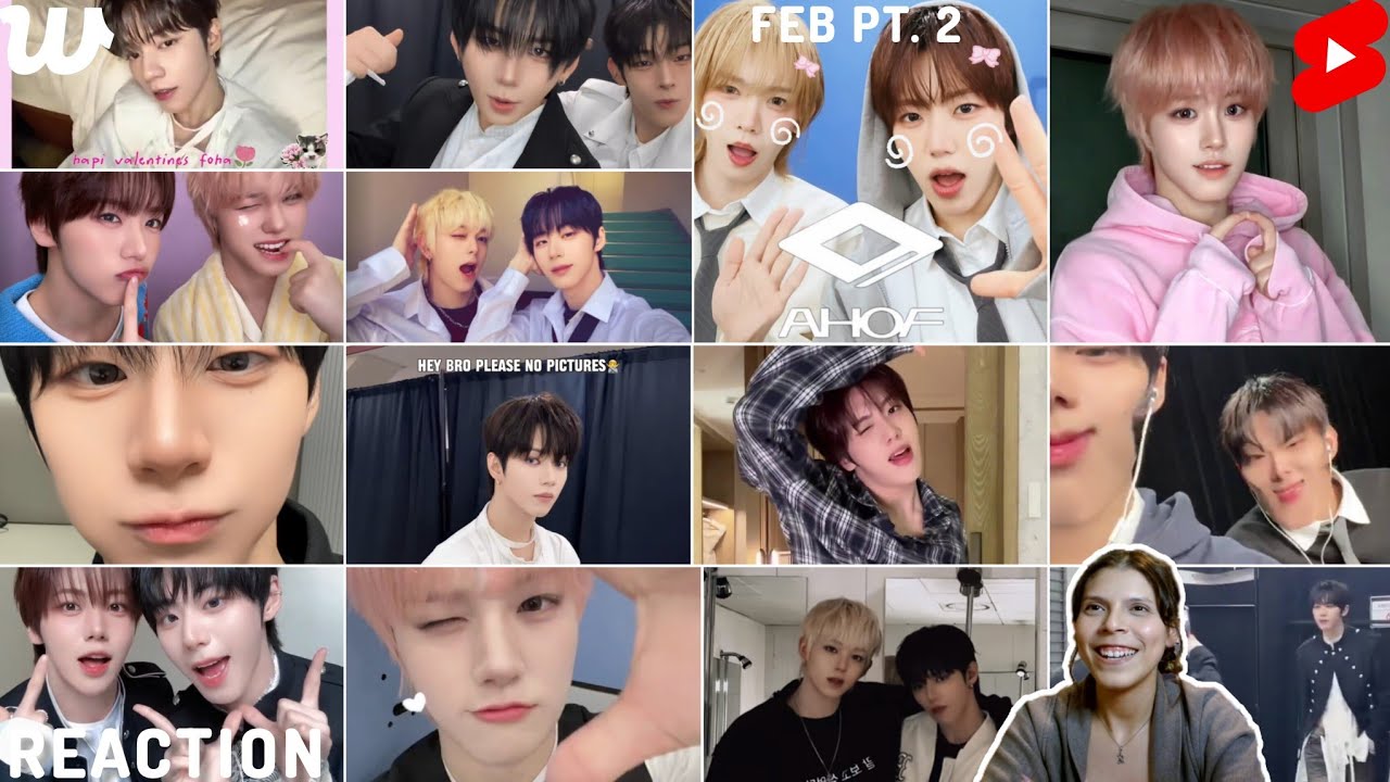REACTION |AHOF YT Shorts + Weverse Updates FEB PT. 2 