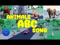 ABC Alphabet Songs - Phonics and sounds - ABC letters by animals - Bubbles nursery rhymes