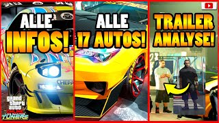 TUNERS Update: ALLE Infos! ALLE 17 Autos! + Trailer Analyse! [GTA 5 Online Los Santos Tuners DLC]