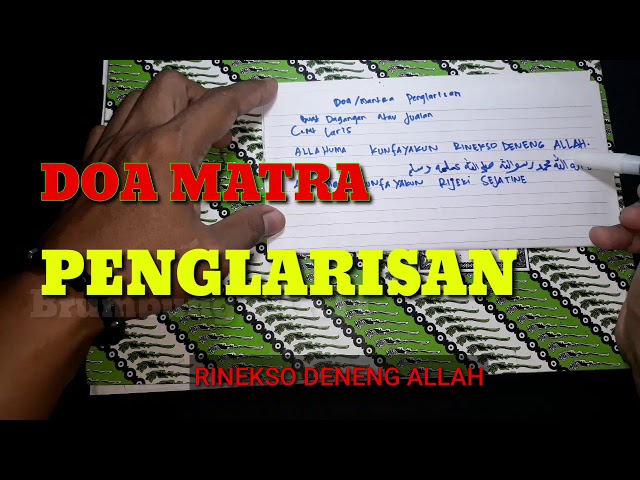 DAGANGAN ATAU JUALAN SEPI Gunakan Doa Mantra ini INSYA ALLAH Ada Perubahan class=