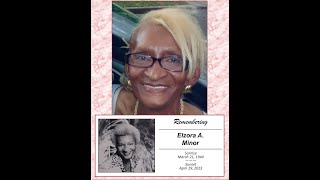Elzora Minor Funeral Service