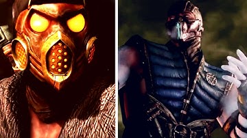 Mortal Kombat X Kold War Scorpion & Sub Zero Intro Dialogue!