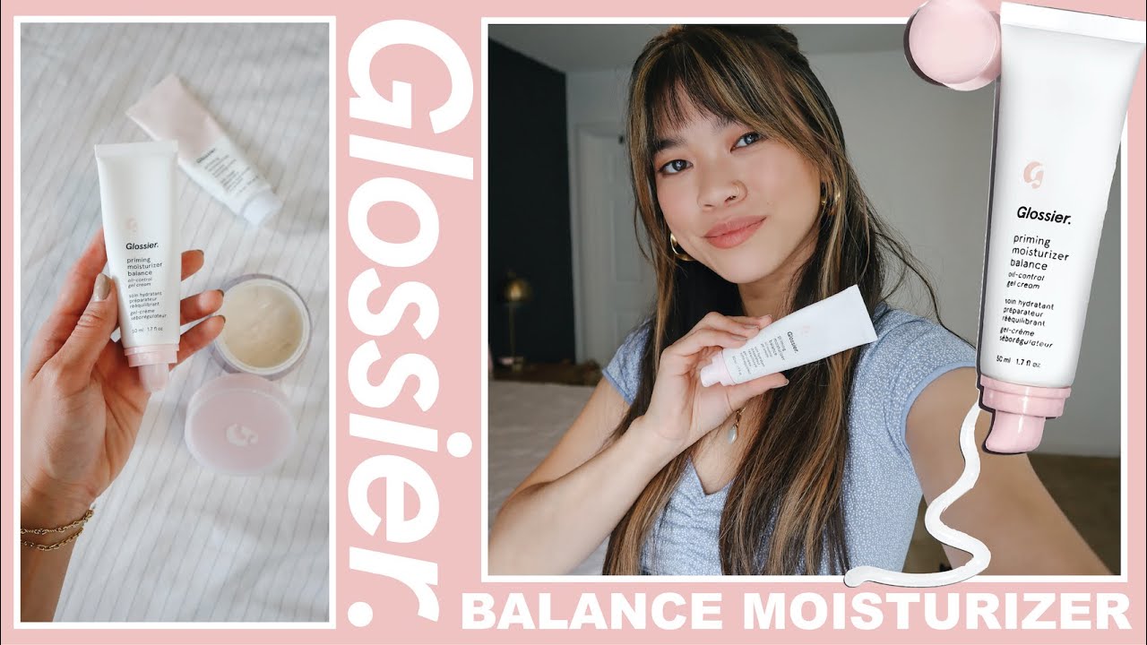 NEW GLOSSIER MOISTURIZER BALANCE REVIEW & DISCOUNT CODE comparing all