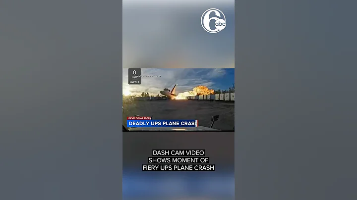 Dash cam video shows moment of fiery UPS plane crash