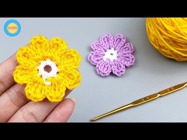 KRABALL Crochet Flower Kit for Beginners With Video Tutorial
