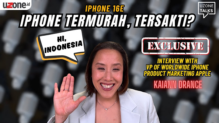 EXCLUSIVE INTERVIEW: APPLE BLAK-BLAKAN SOAL IPHONE 16E, LAYAK JADI PRIMADONA GAK NIH?