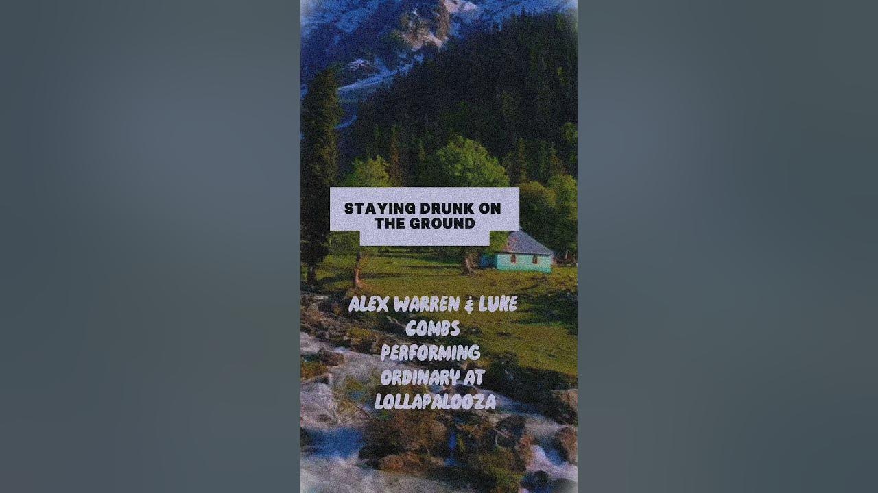 Alex Warren x Luke Combs just lit up the stage at Lollapalooza with their powerful performance