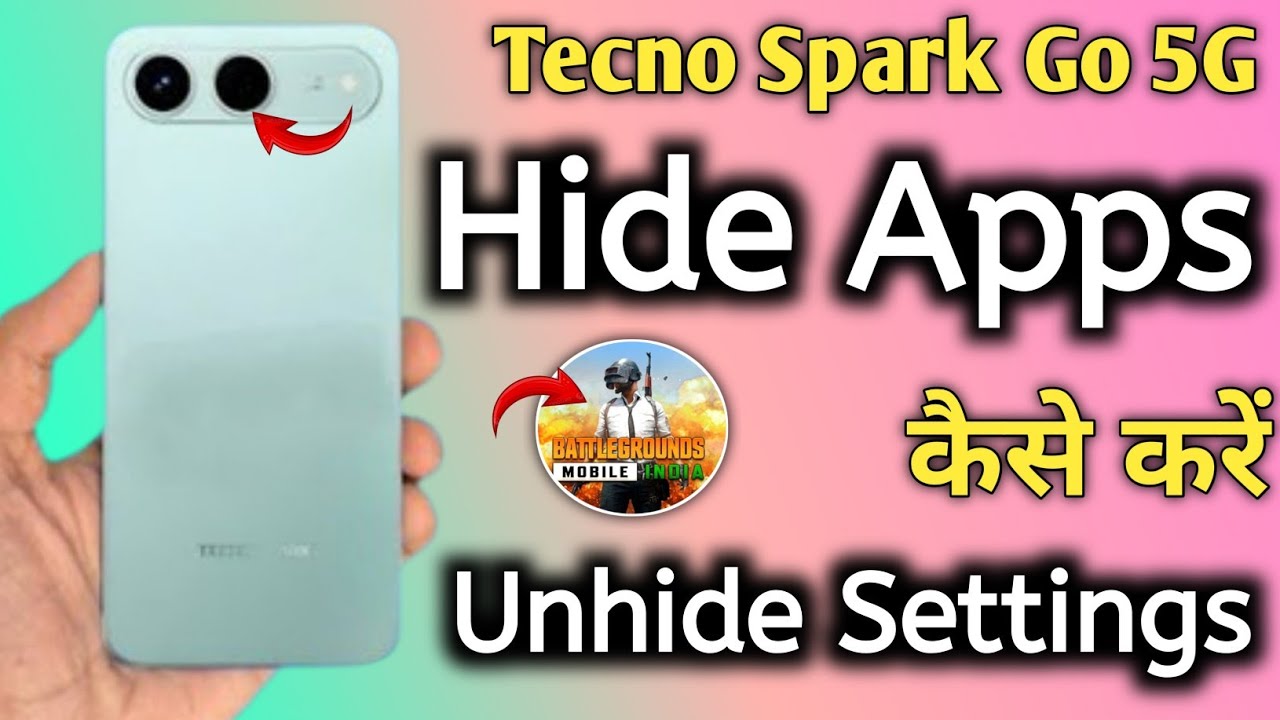How to hide app in tecno spark go 5g | tecno spark go 5g me app hide kaise kare | Hide apps in tecno