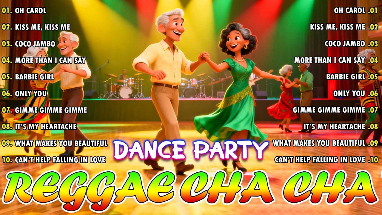 Best Reggae Cha Cha Dance Party🌴 Nonstop Disco Remix 🎶 Filipino Music