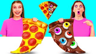 Pizza Süsleme Meydan Okumasi | Lezzetli Mutfak Hack'ler TeenTeam Challenge