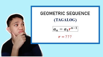 [TAGALOG] Grade 10 Math Lesson: SOLVING GEOMETRIC SEQUENCE (Part III)- FINDING THE COMMON RATIO